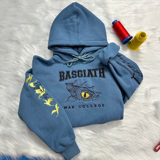 Custom Basgiath War College Hoodie: A Must-Have for Fantasy Readers and Dragon Riders