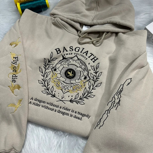 Custom Basgiath War College Sweatshirt: A Must-Have for Fantasy Lovers