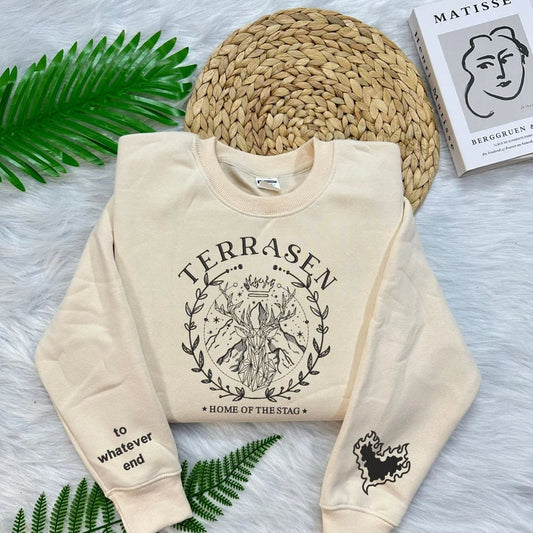 Terrasen Sweatshirt Embroidery: A Meaningful Gift for Your Mom – A Touch of Fantasy